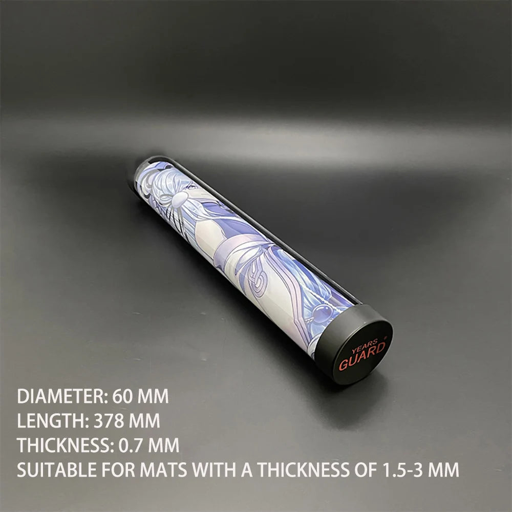 Games Pad Canister — Trading Card Gaming Mat & Storage Tube, Game Stadium Playmat Protector