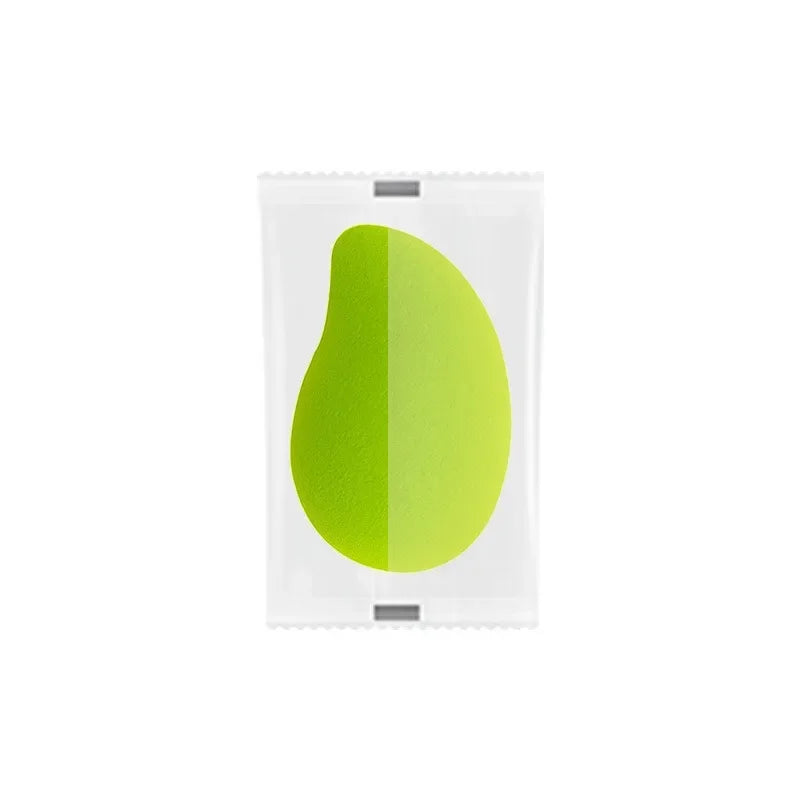 Mango-Shaped Soft Makeup Sponge β Cosmetic Powder Puff for Face Blending & Beauty Application
