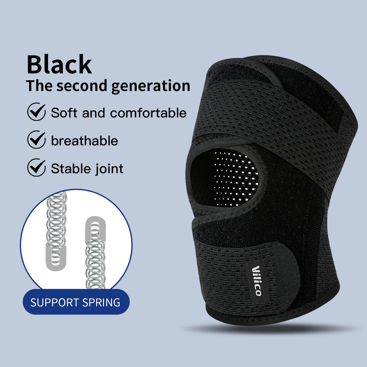 Unisex Sports Knee Pads - Lightweight Breathable Supports for Basketball, Running & Hiking