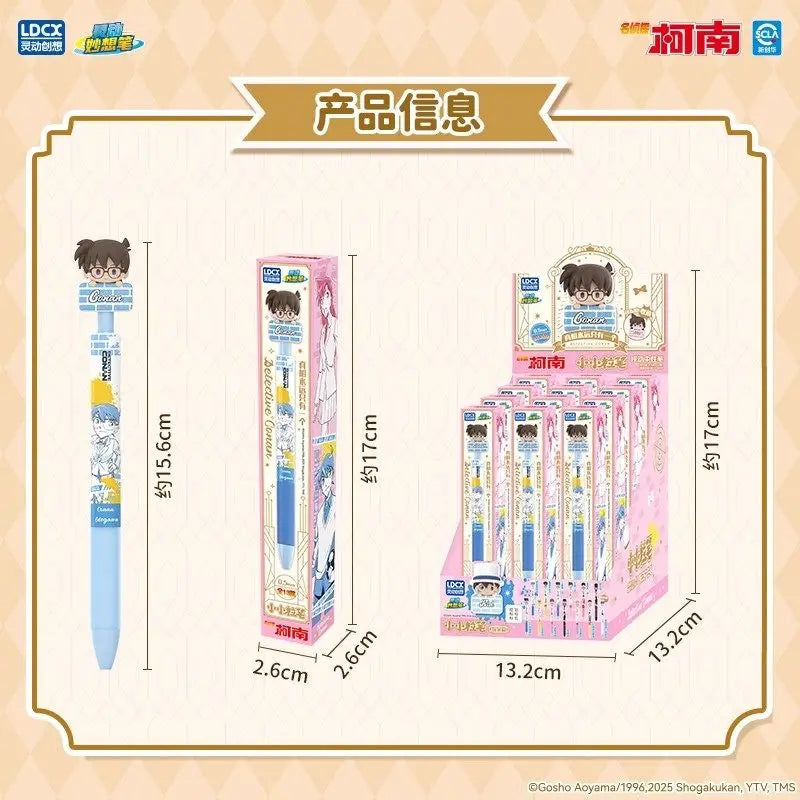 Detective Conan Mini Gel Pen - Kaito Kid Anime Blind Box Pen for School & Office