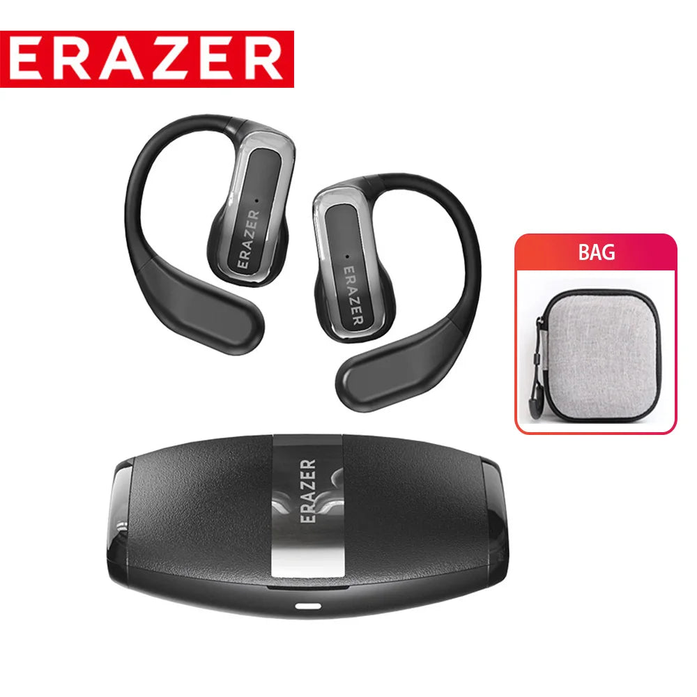 ERAZER XF21 TWS Wireless Bluetooth Earphones — 13H Playtime, Waterproof Sports Headset with HD Calls & Long Battery Life (IP54)
