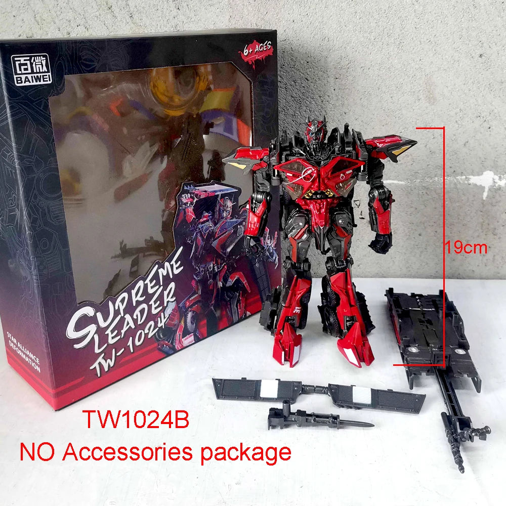 BAIWEI TW1024 Sentinel Prime Transformation Toy β Fire Engine Robot Action Figure Autobot Model TW1025