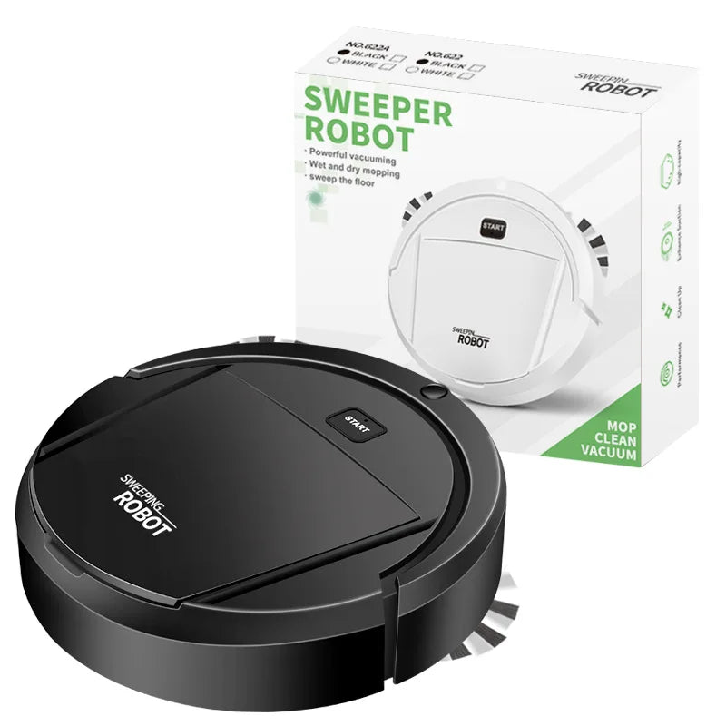 2024 Smart Robot Vacuum Cleaner – Automatic Dry & Wet Cleaning, Intelligent Charging for Home