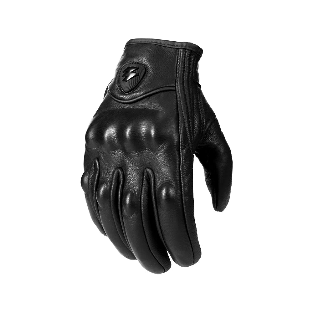 3XL Goatskin Leather Motorcycle Gloves – Men & Women Moto Gloves for Electric Bikes
