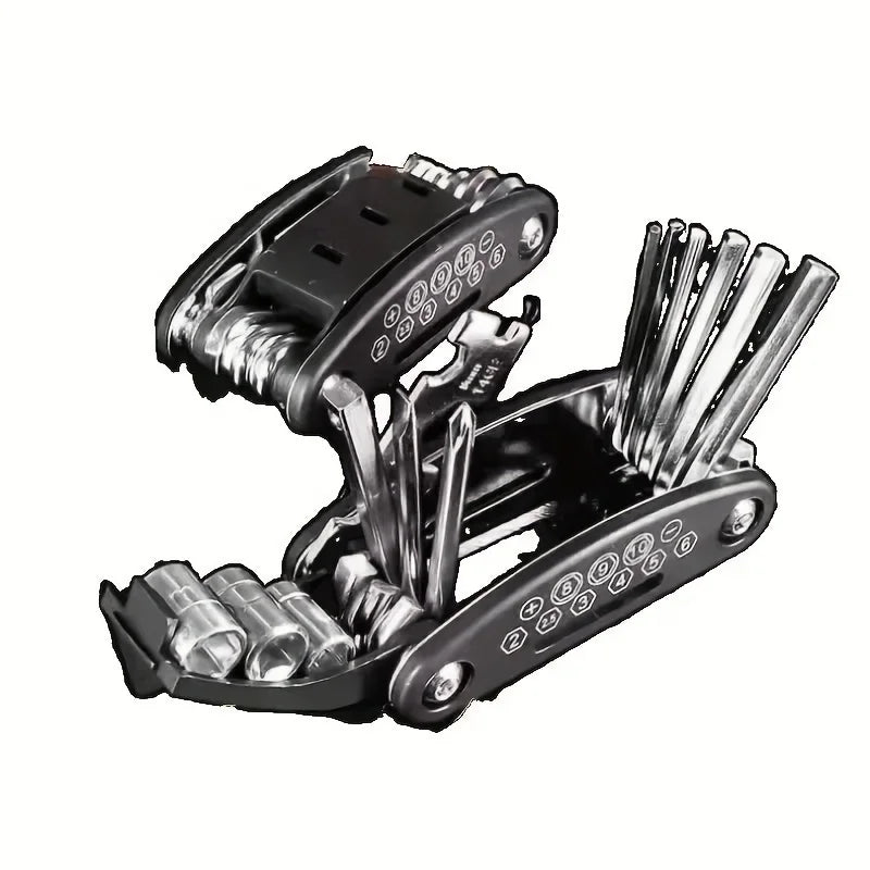 16-in-1 Rotating Socket Wrench Set – Non-Slip Stainless Steel Universal Tool for Home & Car Repair & Maintenance