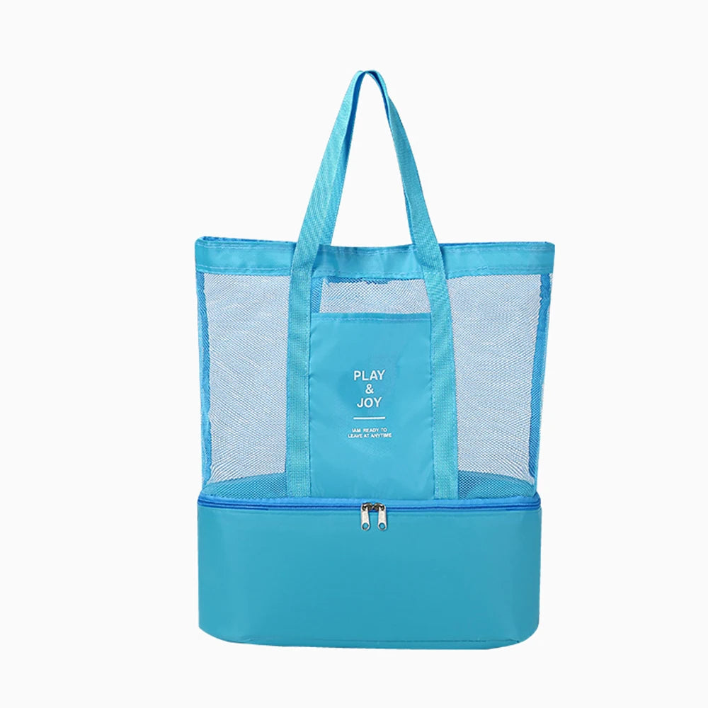 Multi-Functional Waterproof Bento Bag - Swimming, Travel Storage, Beach Bag, Insulated Double-Layer Picnic Ice Bag