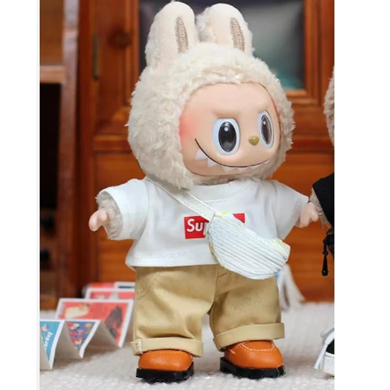 Labubu 15-17cm Doll Clothes — V1 & V2 Outfit Vinyl Face Doll Fashion Accessories
