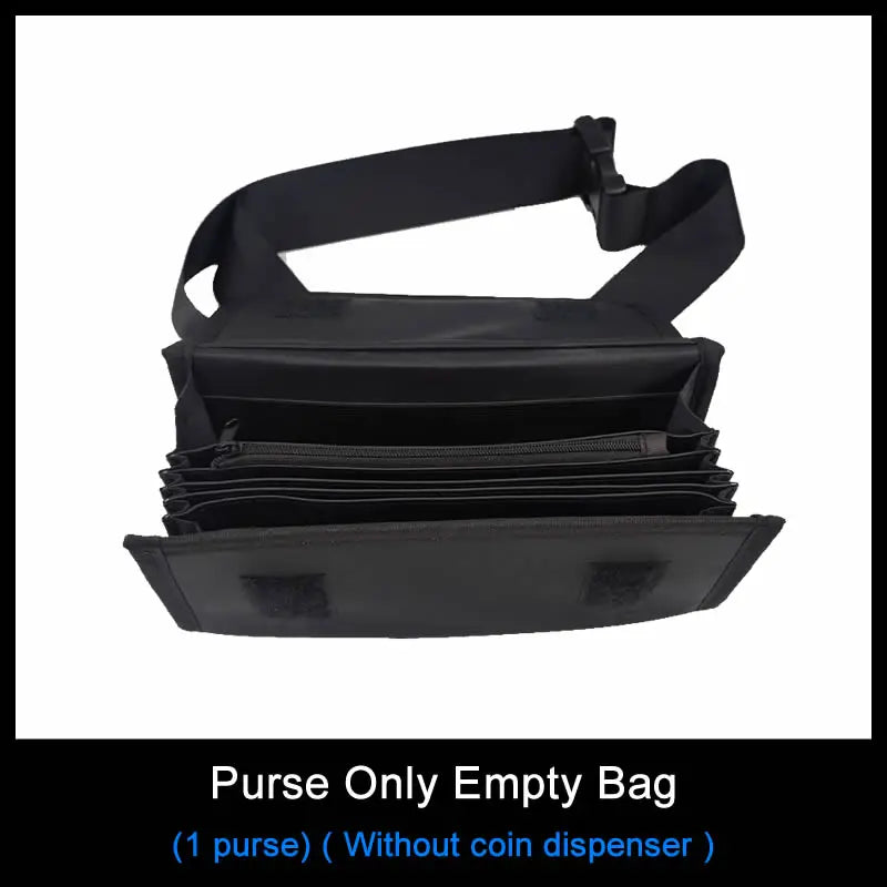 Multi-Pocket Waist Bag β Portable Euro Coin Holder & Money Storage Wallet for Waiters, Drivers & Phones