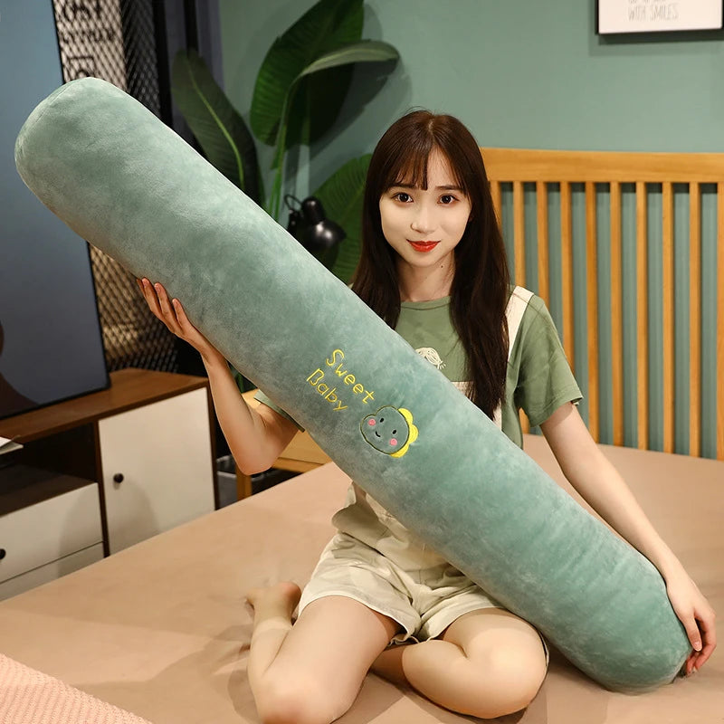 Rectangular Pillow for Girls β Multi-Functional Long Bolster Cushion for Pregnancy, Side Sleepers, and Bed Reading Support