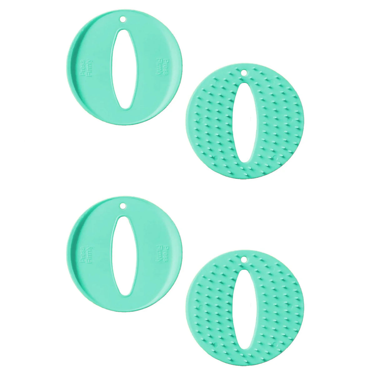 Injection Assist Pads - 4-Piece Reusable Shot Helper Pain Reduction Support Device