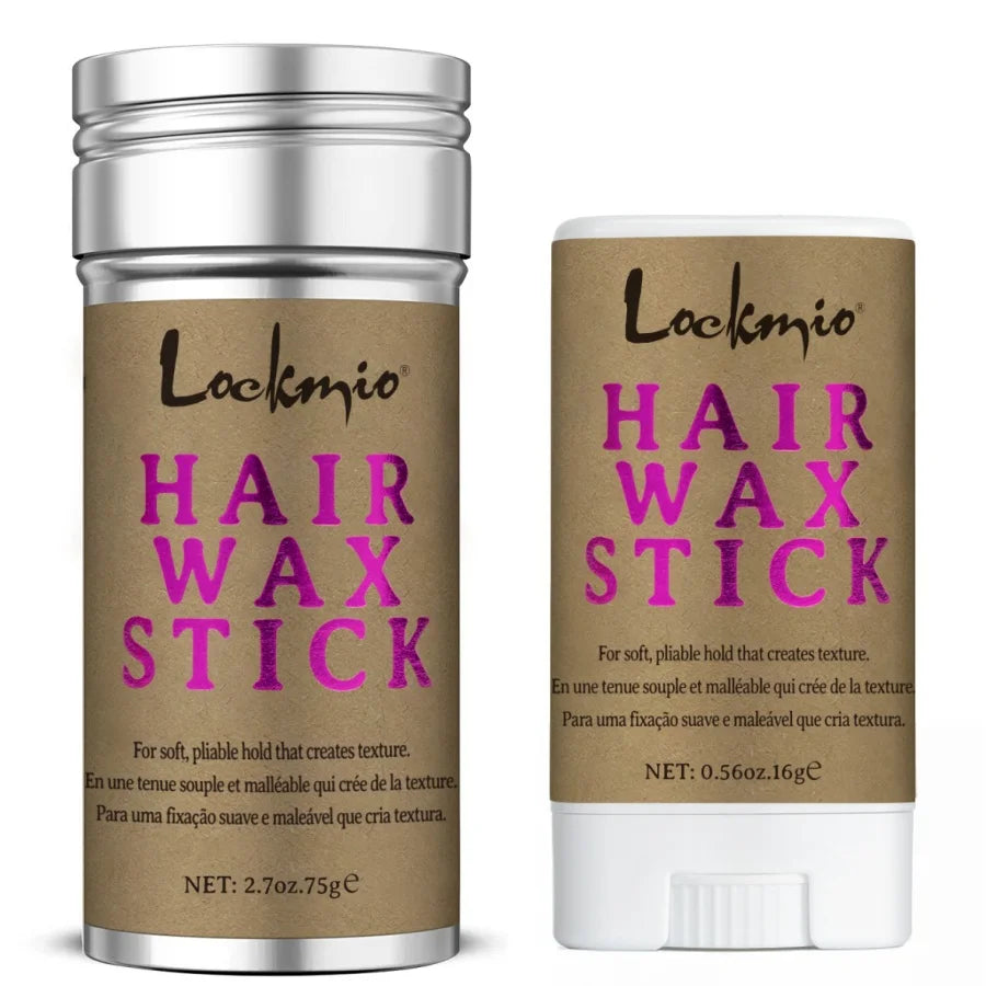 LOCKMIO Women’s Hair Wax Stick – Anti-Frizz Flyaway Control Styling Pomade for Wigs & Broken Hair, Long-Lasting Smoothing