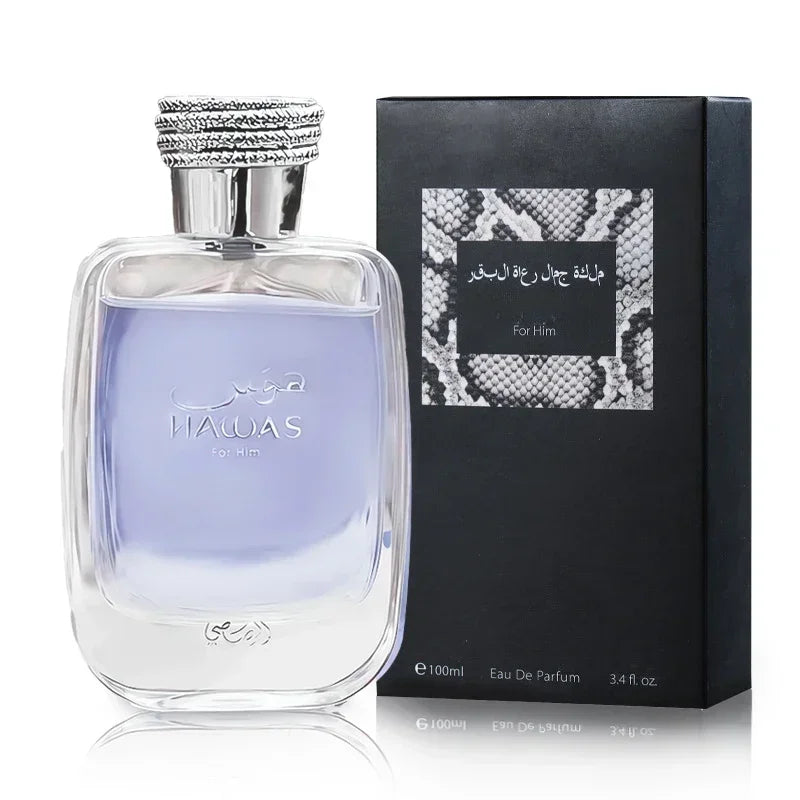 Original Hawas Men EDP Spray 100ml β Long-Lasting Premium Arabian Fragrance, Luxurious & Masculine Parfum for Daily Elegance