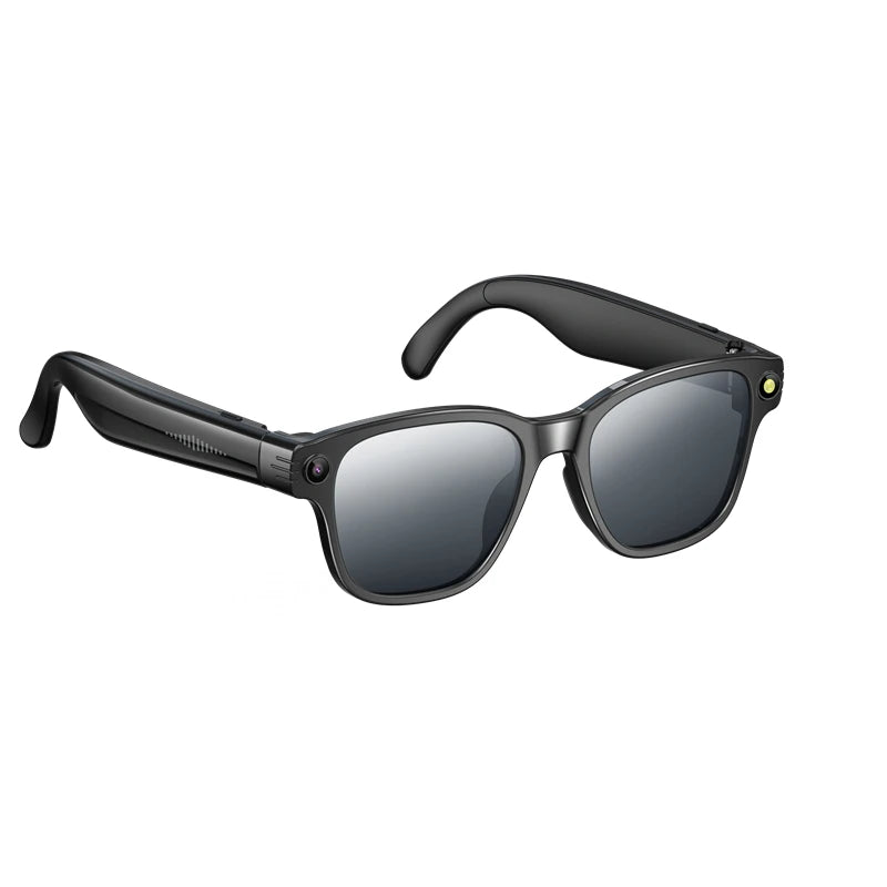 AI Smart Glasses — 8MP Camera Bluetooth Sunglasses with Audio, Video, Calls, Music Player, Multifunctional Wearable
