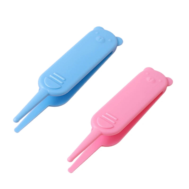 Baby Nose and Ear Cleaner Tweezers - Gentle Booger Remover and Newborn Hygiene Care Tool