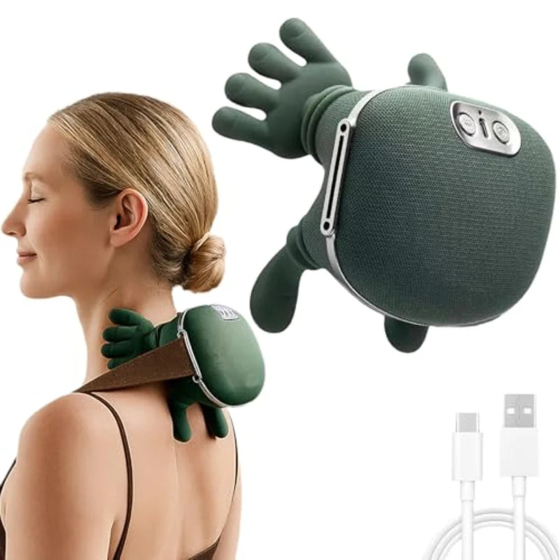 Trapezius Cervical Neck & Shoulder Massager – Kneading Neck Pain Relief and Neck Protection Device