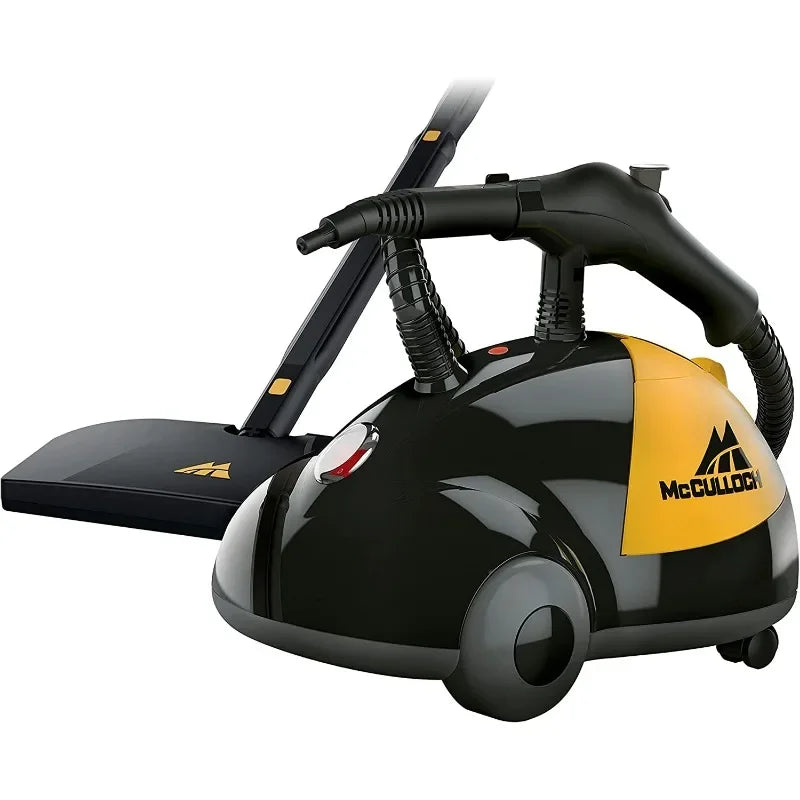 McCulloch MC1385 Deluxe Canister Steam Cleaner with 23 Accessories - Chemical-Free Pressurized Cleaning