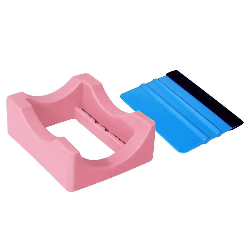 Silicone Tumbler Holder – Anti-Slip Lightweight Cup Cradle Stand with Two-Angle Support for Home Use