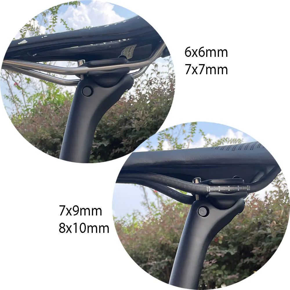 ELITAONE Carbon Fiber Bicycle Seat Post Base Cover Screw - Durable Replacement Part
