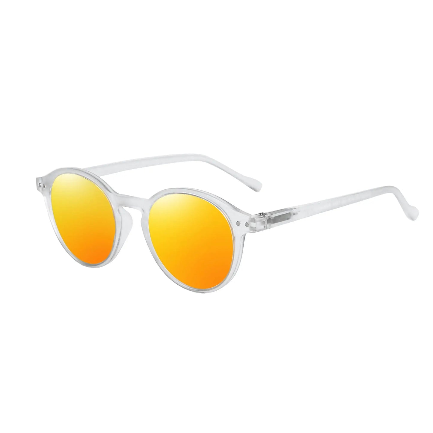 ZENOTTIC Retro Circular Polarized Sunglasses (S Size) – Vintage Small Round UV400 Goggles for Men & Women