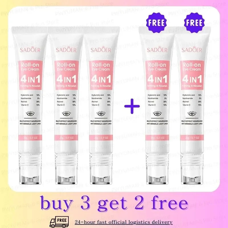 Instant Eye Bag Removal Cream β Collagen, Anti-Wrinkle, Dark Circle & Puffiness Treatment for Firming and Brightening
