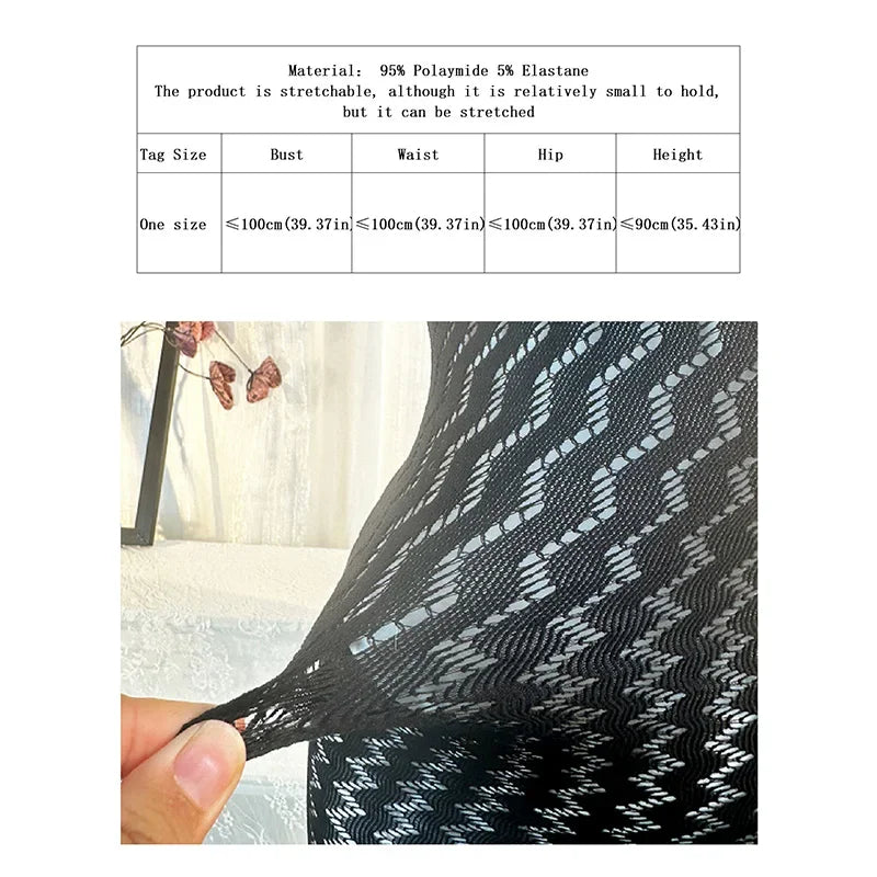 Women’s Sexy Fishnet Bodycon Cover-Up Dress – Hollow Out See-Through Beachwear Summer Swimwear Bikini Cover-Up for Women