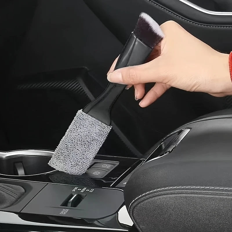Car Interior Detailing Brush – Soft-Bristle Cleaning Tool for Dashboards, Air Vents & Hard-to-Reach Crevices