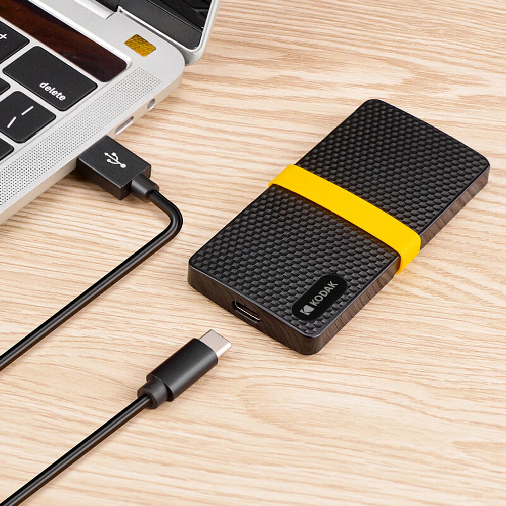 KODAK X200 External SSD β Portable 1TB, 512GB, 256GB USB 3.1 Hard Drive for Laptops, Smartphones, PS4, PC, Mac & TV