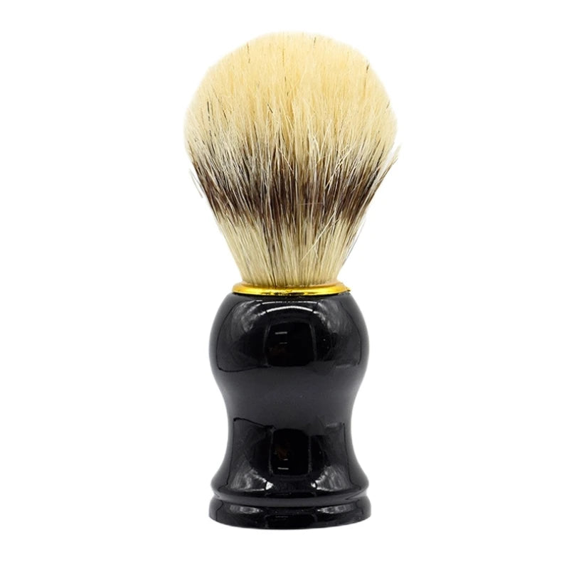 3-in-1 Men’s Shaving Brush Bowl Set – Stainless Steel Durable Shaving Mug with Brush and Soap Dish