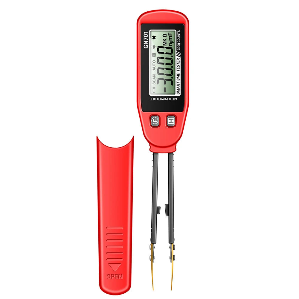 GN701 Smart SMD Tester β Multimeter for Capacitance, Resistance & Diode with LCD Display (3000 Counts)