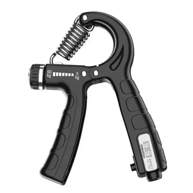 Adjustable Hand Grip Strengthener - 5-120kg Steel Spring Finger Expander Wrist & Forearm Trainer for Fitness Exercise