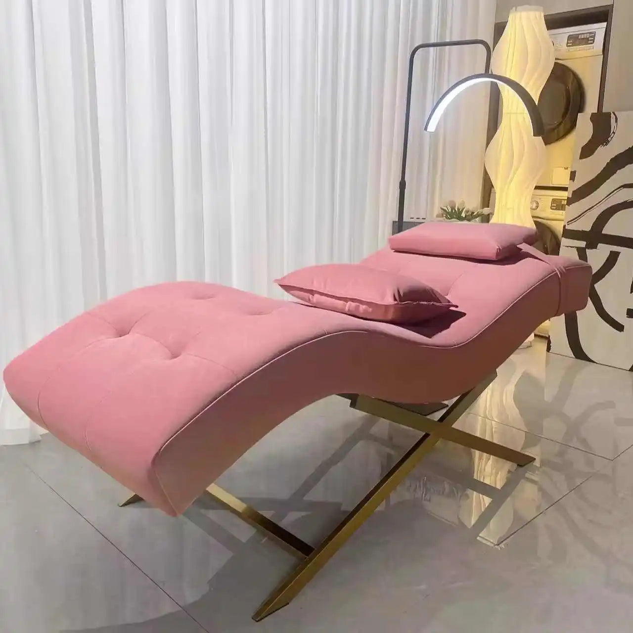 XingSheng Beauty SPA Facial & Massage Bed – Hydrotherapy Salon Chair & Eyelash Treatment Table Full Body Relaxation Furniture