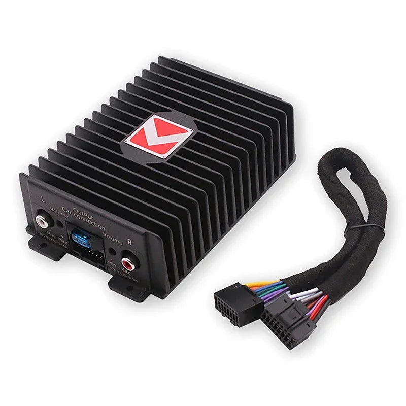Car DSP Amplifier Hi-Fi Booster – 4*80W Digital Sound Processor for Android, Subwoofer & Car Stereo Audio System