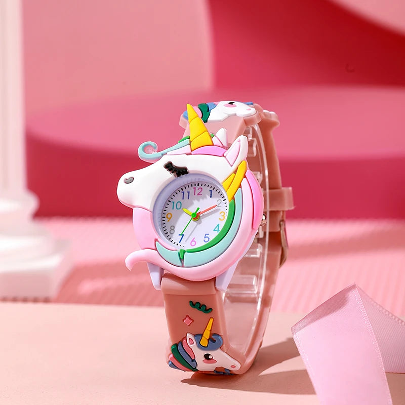 Cartoon Silicone Gift Watch for Kids β Cute Colorful Wristwatch for Boys and Girls