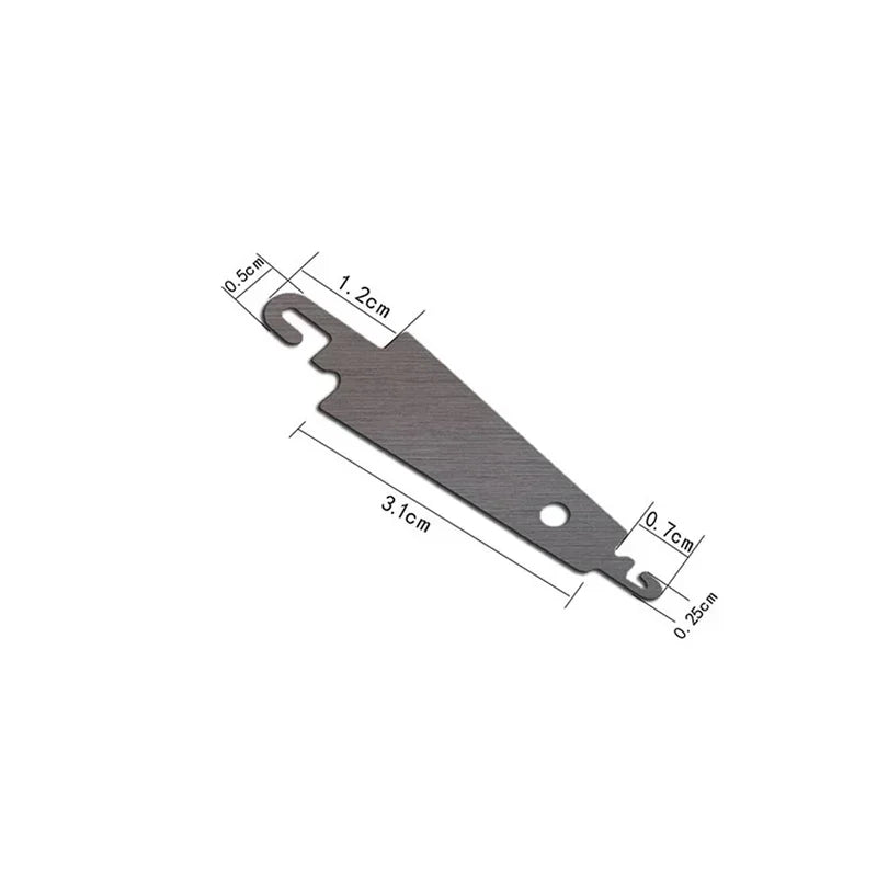 Stainless Steel Needle Threader Inserter Tool β Embroidery & Cross Stitch Needle Threading Device for DIY Sewing & Needlework Accessories