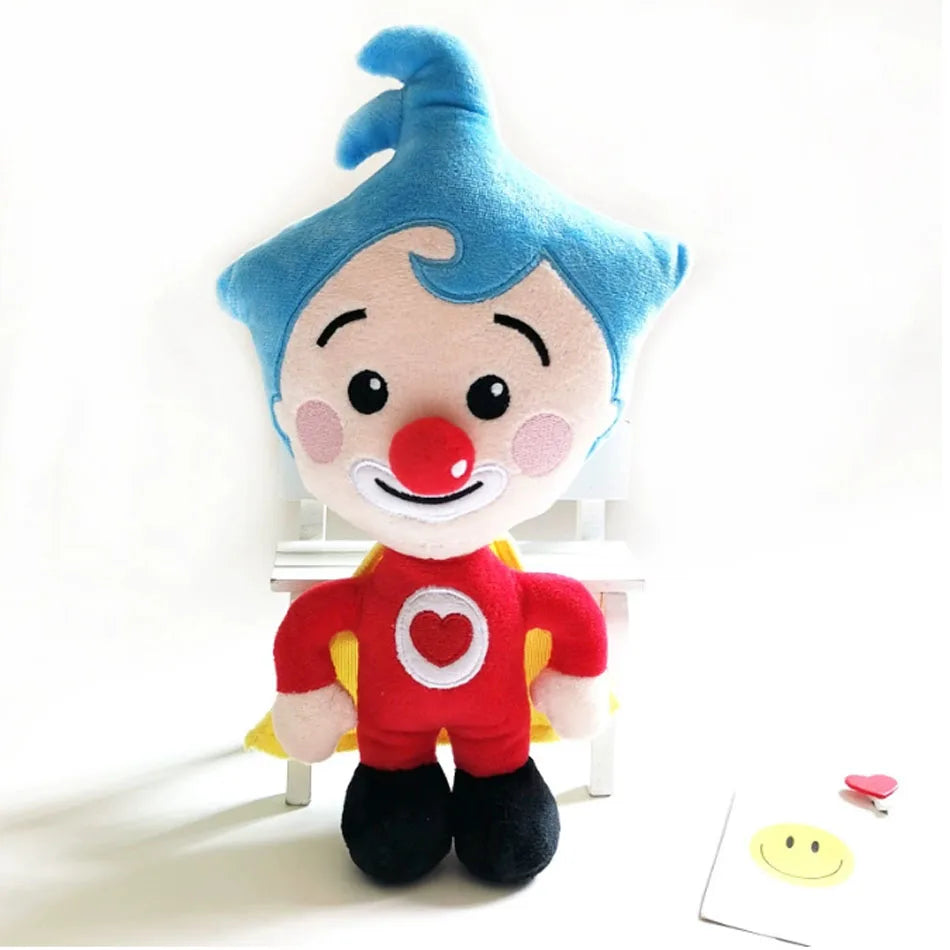 Plim Clown Kawaii Plush Toy for Kids – Soft Cartoon Stuffed Animal Birthday Gift
