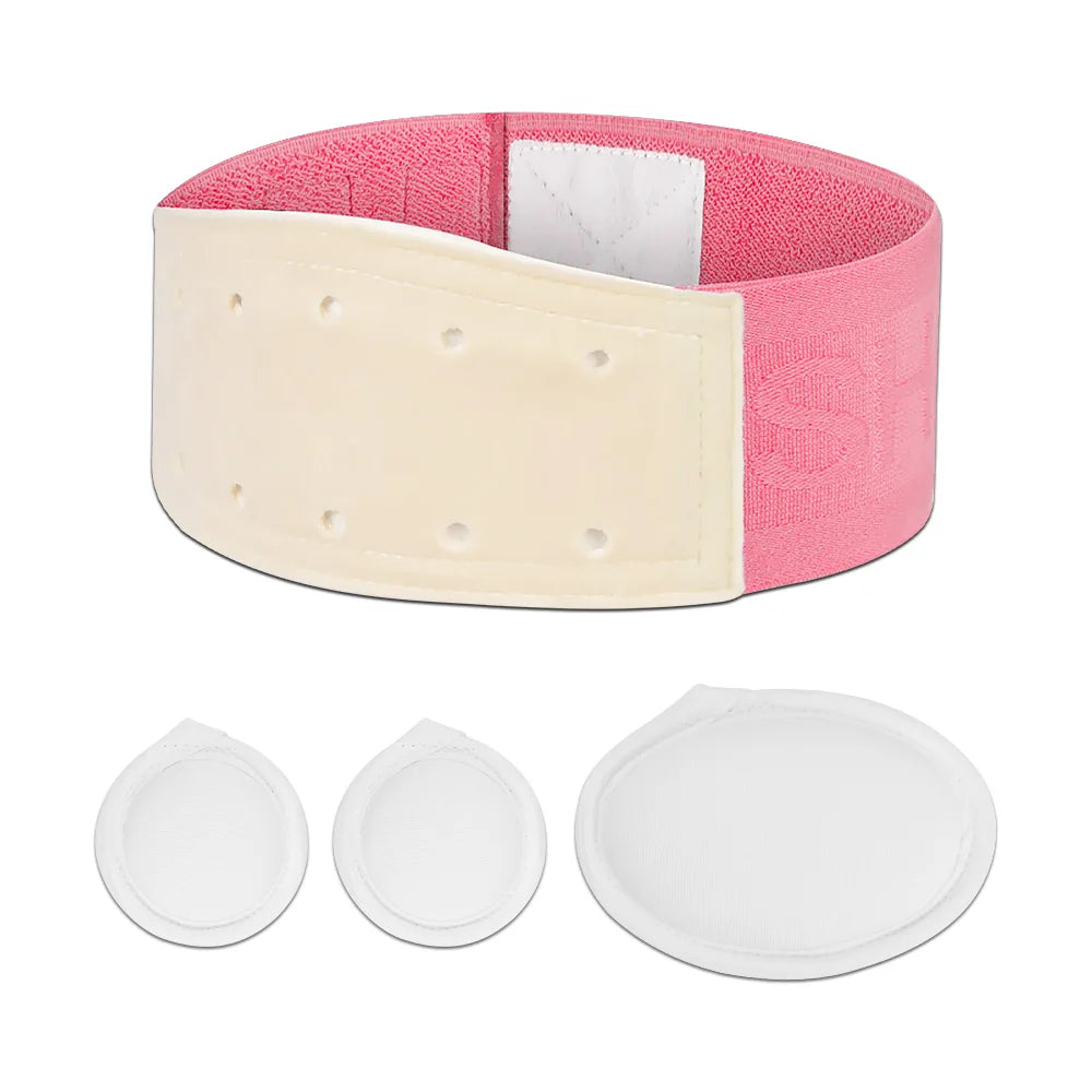 Infant Hernia Belt with 3 Pads β Umbilical & Inguinal Navel Support for Newborn Baby Belly Button Treatment