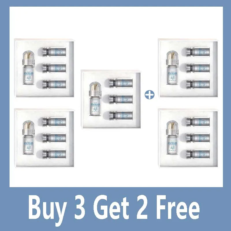 Hyaluronic Acid Face Serum Set - Moisturizing Anti-Wrinkle Facial Treatment with Roller Microneedle Tool