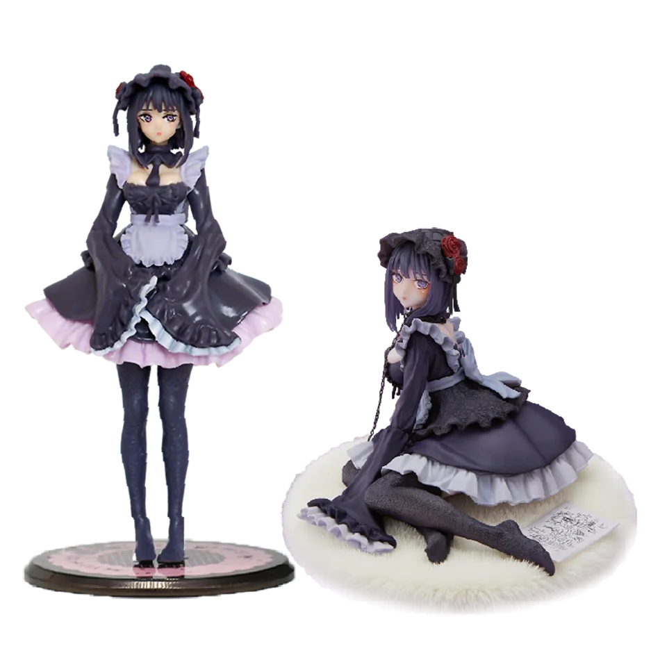 My Dress-Up Darling Anime Figures β Kitagawa Marin & Shizuku Kuroe Black Maid Outfit Action Figurines, Collectible Model