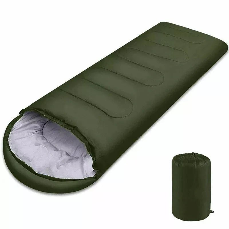 Ultralight Camping Sleeping Bag - Waterproof, 4-Season Warm Envelope for Backpacking, Outdoor Traveling & Hiking
