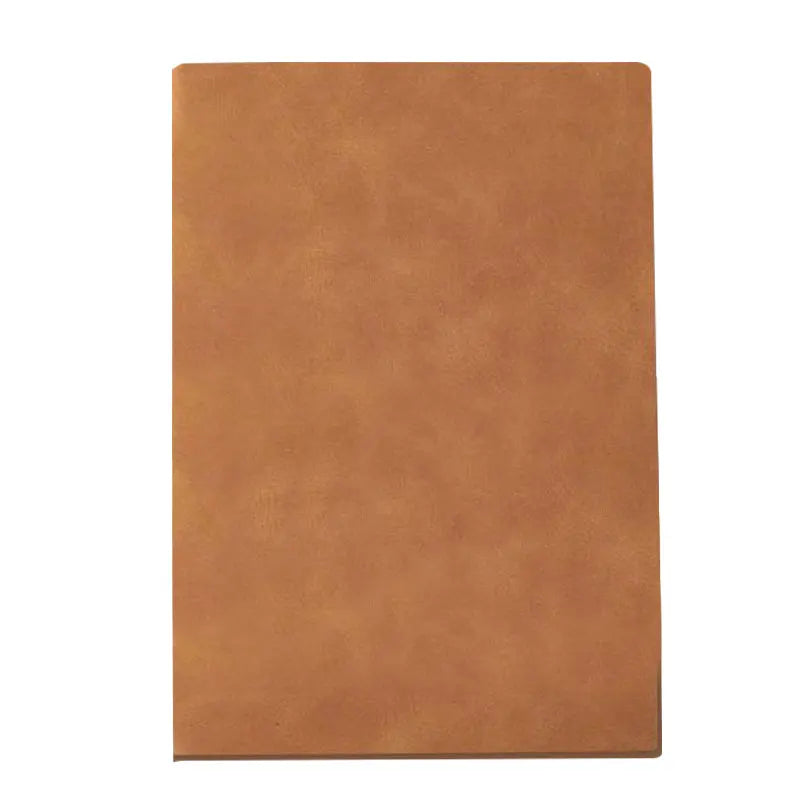 A5/A6 Sheepin Leather Notebook - Lined Journal Diary with 160/240 Pages for Office, School & Daily Notes