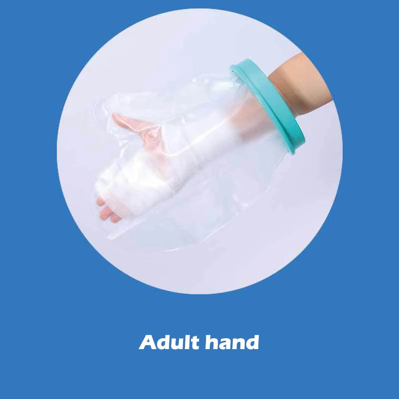 Waterproof Shower Cover for Adults β Cast & Bandage Protector for Arm, Leg, Hand, Wound & Fracture