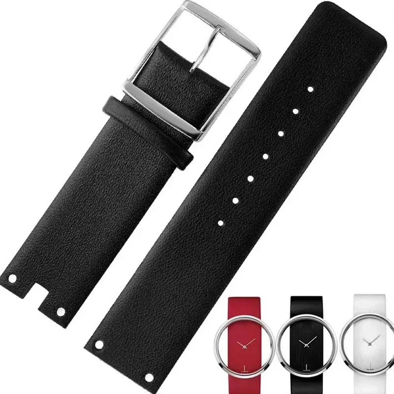 Genuine Leather Watch Band for CK K94231/K9423101 β 22mm Durable & Soft Strap for Calvin Klein Watches