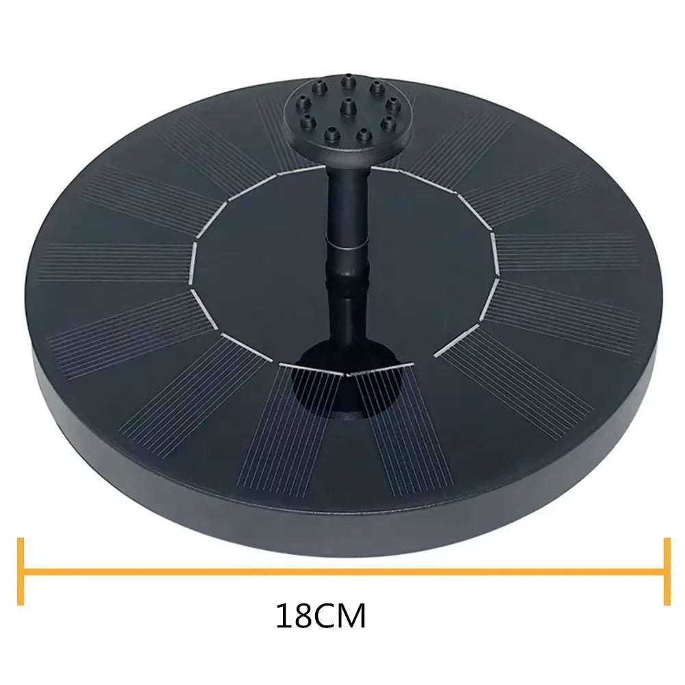 Mini Solar Powered Water Fountain – Floating Garden & Pond Waterfall Pump for Bird Bath, Outdoor Decorative Water Feature