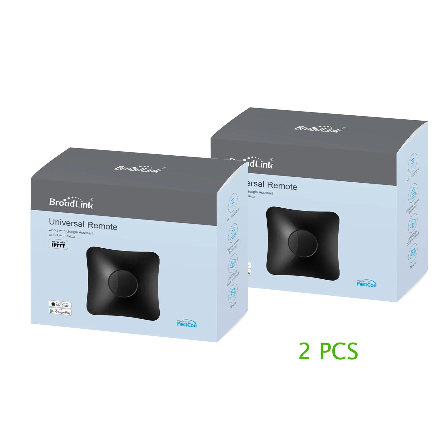 Broadlink RM4 Pro Universele Smart Remote – WiFi + IR + RF Schakelaar, Werkt met Alexa