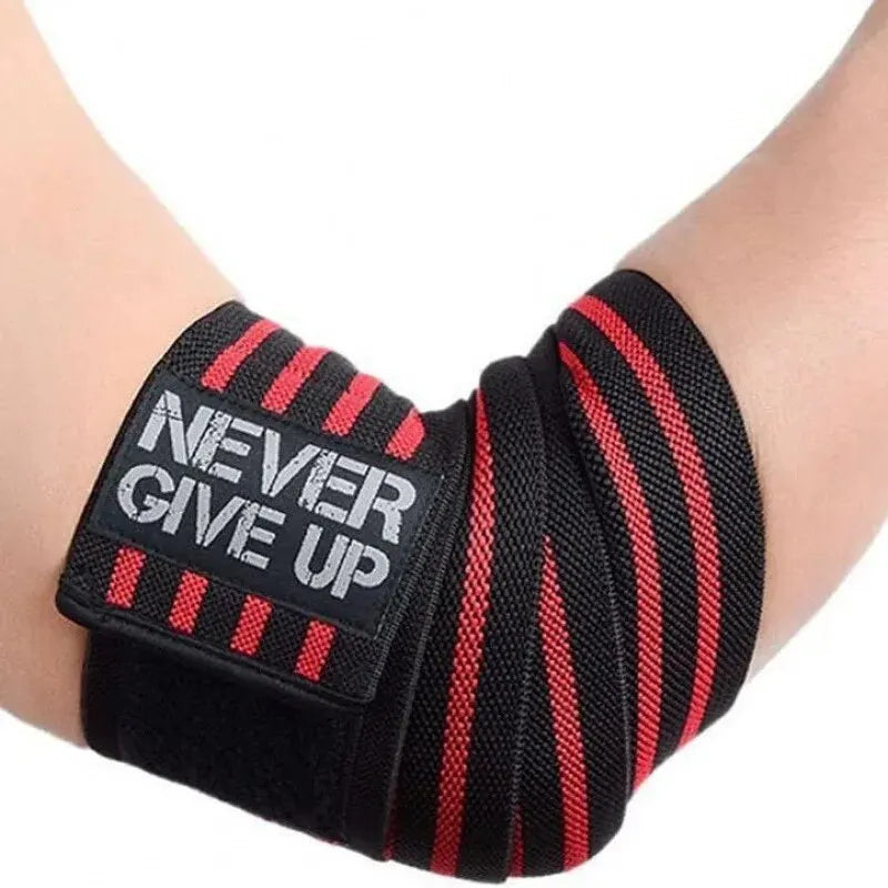Sports Elbow Guard - Winding Pressure Elbow Pad for Weightlifting & Bench Press - Protective Gear & Gym Equipment Booster