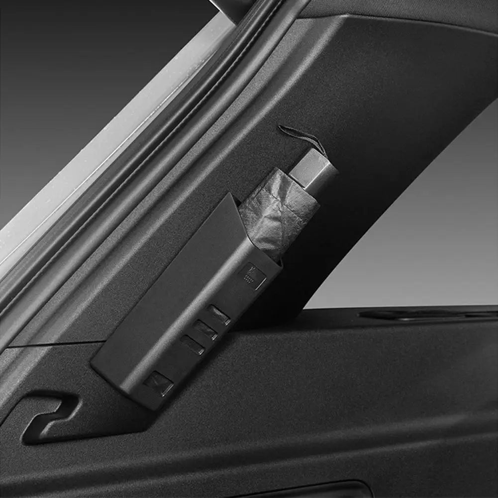 Car Umbrella Organizer - Multi-Purpose Interior Storage Rack for Umbrellas, Cups & Bottles