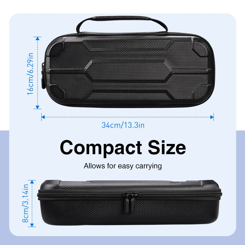 Carrying Case for Sony PS5 PlayStation Portal – Shockproof Protective Storage Bag & Shell for PS Portal Accessories