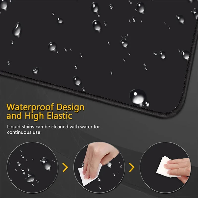 HEX Hexagon XXL Gaming Mouse Pad – Large Soft Desk Mat for Keyboard & Mouse, Office Computer Desktop Table Mouse Carpet Pad