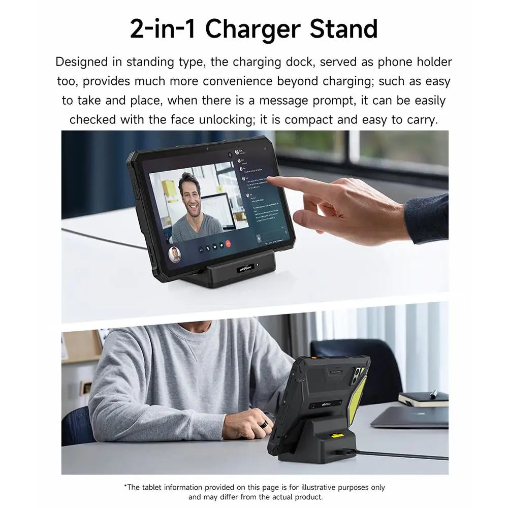 Ulefone Armor Pad 4 Series 10W Charging Dock - Desktop Mobile Phone Charger