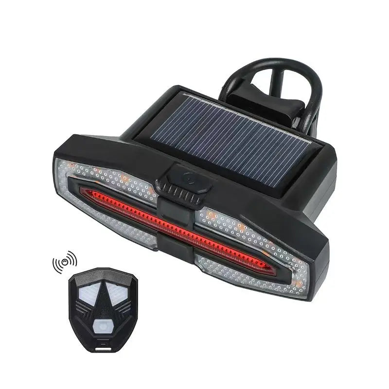 Wireless Remote Control Bike Turn Signal Tail Light β Rechargeable Bicycle Rear LED Direction Indicator for Road Cycling Safety